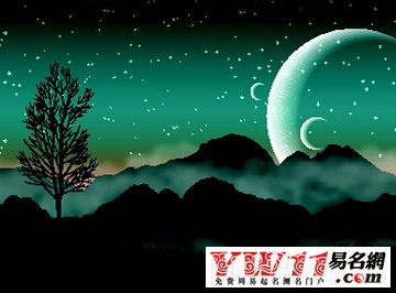 描寫夜晚景色的句子